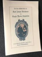 En liten sl&auml;ktkr&ouml;nika om Karl Johan B&auml;ckman & Engla Maria H&ouml;gstr&ouml;m.