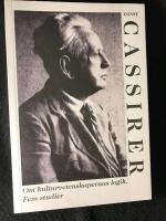 Om kulturvetenskapernas logik.  Fem studier