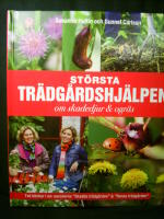 St&ouml;rsta tr&auml;dg&aring;rdshj&auml;lpen om skadedjur & ogr&auml;s. Tv&aring; b&ouml;cker i en: Skydda tr&auml;dg&aring;rden & Rensa tr&auml;dg&aring;rden.