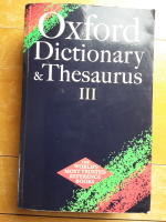 Oxford Dictionary & Thesaurus III