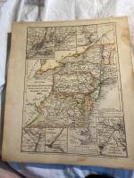 New York,Pennsylvania 1850, Arkansas, Mississippi, Louisiana & Alabama 1850