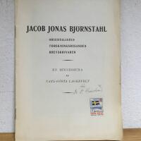 Jacob Jonas Bj&ouml;rnst&aring;hl - En minnesruna