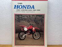 Honda CR60-125R Pro-link 1981-1988, service-Repair-Maintenance