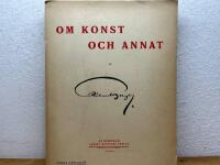 Om konst och annat