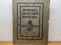 Samfundet Sankt Eriks &aring;rsb&ouml;cker 1903-1922