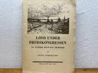 L&ouml;v&ouml; under fredskongressen - ur &Aring;l&auml;ndsk h&auml;vd och tradition