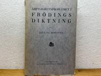 &Auml;rftlighetsproblemet i Fr&ouml;dings diktning