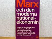 Marx och den moderna nationalekonomin