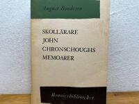 Skoll&auml;rare John Chronschoughs memoarer