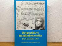 Krigsarkivet, Best&aring;nds&ouml;versikt, Del 8 Enskilda arkiv