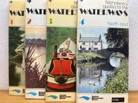 Nicholson&acute;s guides to the Waterways: South east, North west, South west, North east.
