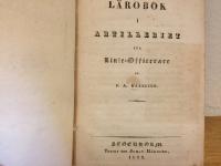 L&auml;robok i artilleriet f&ouml;r Linie-Officerare