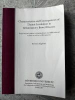 Characteristics and consequences of thymic involution in inflammatory bowel disease : experimental studies in G&alpha;i2-deficient and DSS-induced colitis as well as in IBD patients