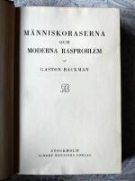 M&auml;nniskoraserna och moderna rasproblem/Japans dubbla ansikte 