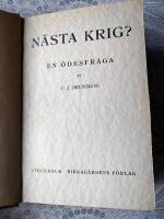 Nästa krig? En ödesfråga 