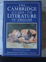The Cambridge guide to literature in English