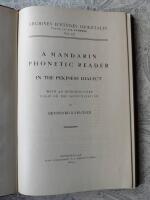 A mandarin phonetic reader in the pekinese dialect