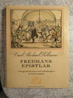 Fredmans epistlar: Arrangerade f&ouml;r piano med ackordanalyser