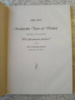 1856-1931 Seventy-five years of history: Published in connection with "The diamond jubilee" of the first lutheran church Jamestown, New York 