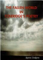 The fallen world in Coleridge's poetry