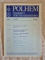 Polhem. Tidskrift f&ouml;r teknikhistoria 1986/2