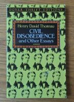 Civil disobedience and other essays