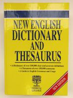 New English Dictionary and Thesaurus 