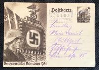 Postkarte. Reichsparteitag Nürnberg 1934