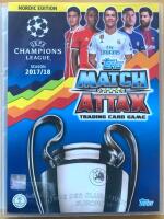 Attax Trading Card Game. Champions League Season 2017/18.