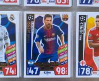 Attax Trading Card Game. Champions League Season 2017/18.