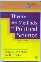Theory and Methods in Political Science