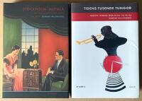 Stockholm - Motala. Radion i Sverige fr&aring;n 20-tal till 50-tal [samt] Tidens tusende tungor. Radion i Sverige fr&aring;n 50-tal till 90-tal.  