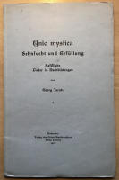 UNIO MYSTICA. Sehnsucht und Erf&uuml;llung. Hassisische Lieder in Nachbildungen.