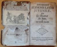 ENCHIRIDION SERMONIS LATINI JUVENILE, Eller en handbok f&ouml;r barn, i det latinska spr&aring;ket. 