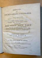 DISSERTATIO DE PAROECIA LEKSAND IN DALEKARLIA. (...) Publico examini defert Ericus Karlin (Vestm. Dalekarlus). I-II, 1 vol. 