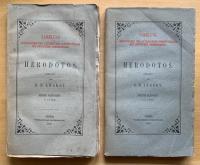 HERODOTOS erklärt von B. H. Lhardy. 1-4, 2 Bändchen. 