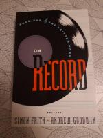 On Record: Rock, Pop, and the Written Word