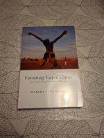 Creating Capabilities: The Human Development Approach