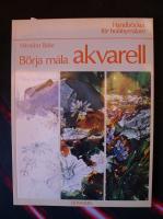 M&aring;la landskap i akvarell