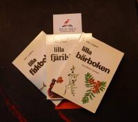 Lilla fiskboken. Lilla fj&auml;rilsboken. Lilla b&auml;rboken