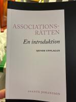 Associationsr&auml;tten : en introduktion