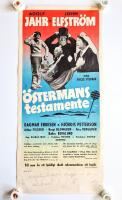 &Ouml;stermans testamente 1954 (Affisch, poster, tavla)