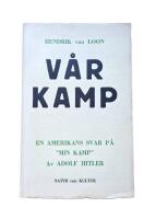 V&aring;r kamp : En amerikans svar p&aring; Min kamp av Adolf Hitler (Oerh&ouml;rt s&auml;llsynt bok i 1:a och enda utg.)