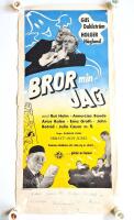 Bror min och jag 1953