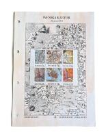 Motivblad H413 Svenska kartor 1991