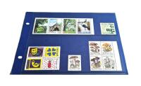 Visirblad F 1967 Golf, 1968-71 H&auml;lsningsfrim&auml;rken V, 1972-76 Svampar & 1977-80 Ekoparken