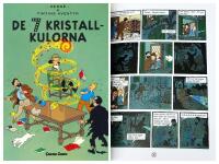 Tintin / Tintins &auml;ventyr - De 7 kristallkulorna nr 13 (1:a utg.) VF - N&auml;ra nyskick