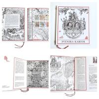 Presentsats -  F1672-1677 Svenska kartor 1991