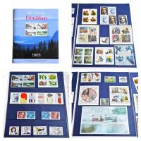 Alla svenska frim&auml;rken 2005