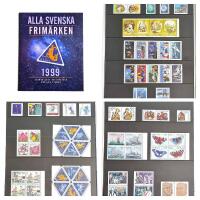 Alla svenska frim&auml;rken 1999